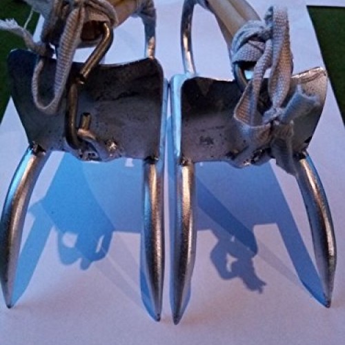 DUOSHIDA Pole Climbing Spikes, Tree Climbing Tool for Hunting Obse...