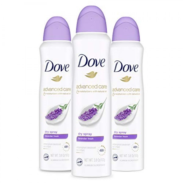 Dove Advanced Care Antiperspirant Deodorant Dry Spray 48 Hours of ...