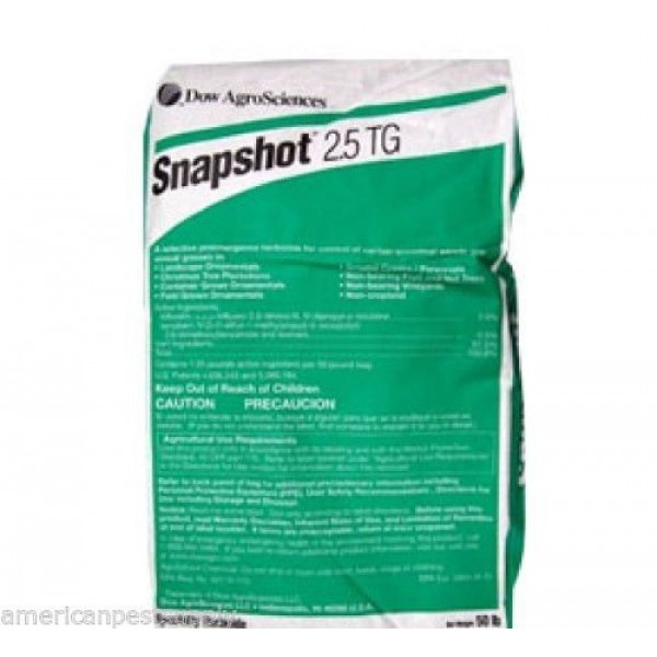APS Snapshot 2.5 Tg 50 Lbs Pre Emergent Herbicide Trifluralin 2% I...