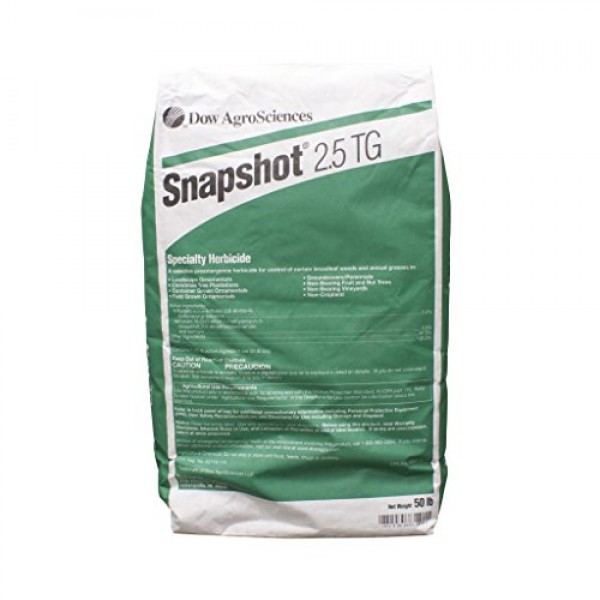 Snapshot - 50 Pound bag - Mulch Bed Weed Inhibitor