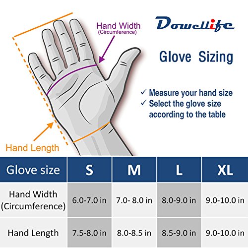Dowellife Cut Resistant Gloves Food Grade Level 5 Protection, Safe...