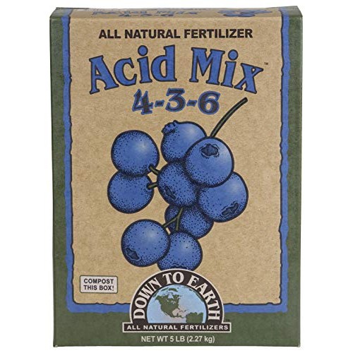 Down To Earth All Natural Acid Mix Fertilizer 4-3-6, 5 lb
