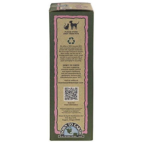 Down to Earth Organic Bone Meal Fertilizer 3-15-0, 5 lb
