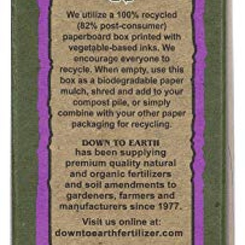 Down to Earth Organic Fish Bone Meal Fertilizer Mix 4-12-0, 1 lb