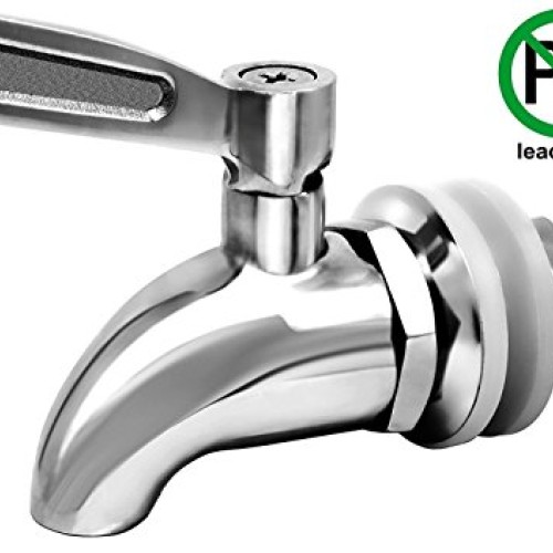 Updated More Durable Beverage Dispenser Replacement Spigot,Stainle...