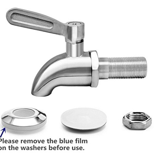 Updated More Durable Beverage Dispenser Replacement Spigot,Stainle...