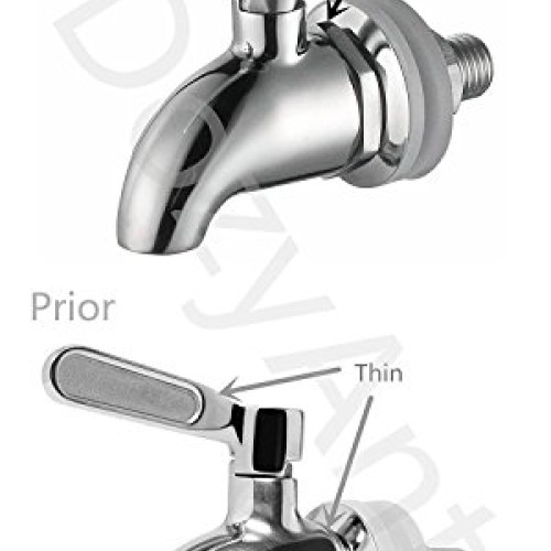 Updated More Durable Beverage Dispenser Replacement Spigot,Stainle...