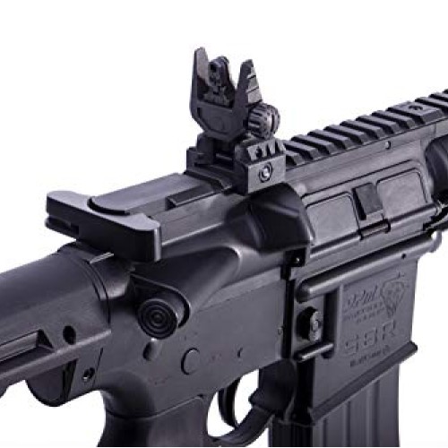 DPMS Full Auto SBR CO2-Powered BB Air Rifle with Dual Action Capa...