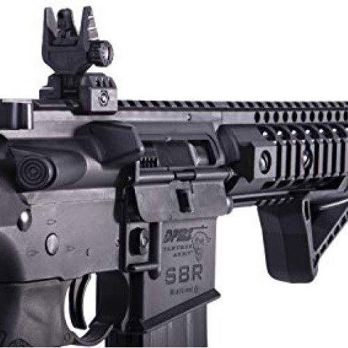 DPMS Full Auto SBR CO2-Powered BB Air Rifle with Dual Action Capa...