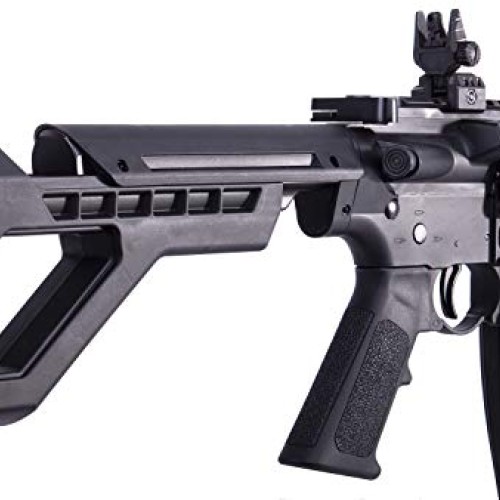 DPMS Full Auto SBR CO2-Powered BB Air Rifle with Dual Action Capa...