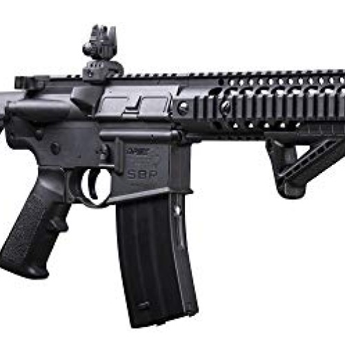 DPMS Full Auto SBR CO2-Powered BB Air Rifle with Dual Action Capa...