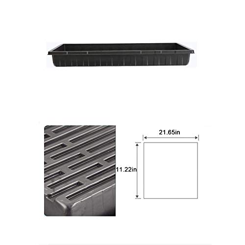Heavy Duty Trays 5 Pack of Oversized Plant Germination Trays Durab...