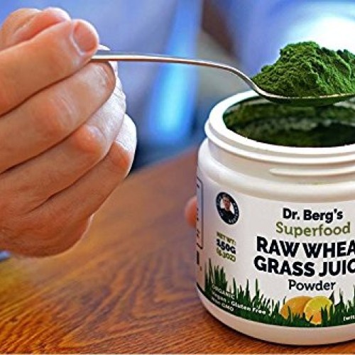 Natural Lemon Flavored Wheat Grass Powder with KamutTM -Raw & Ultr...