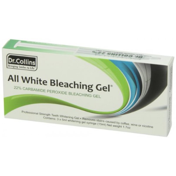 Dr. Collins All White 22% Carbamide Peroxide, 3 Units