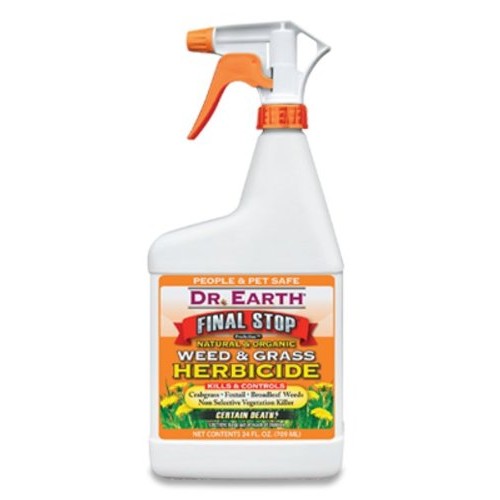 Dr. Earth 8002 Ready to Use Weed and Grass Herbicide, 24-Ounce