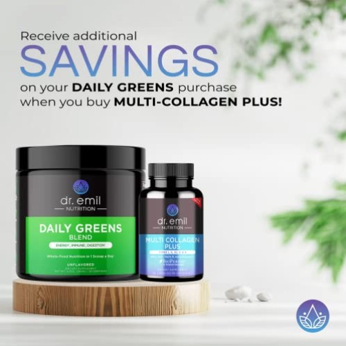 DR EMIL NUTRITION Multi Collagen Plus Pills - to Support Hair, Ski...