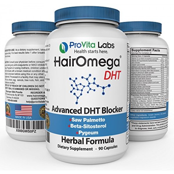 DrFormulas DHT Blocker for Men and Women | HairOmega Advanced Hair...