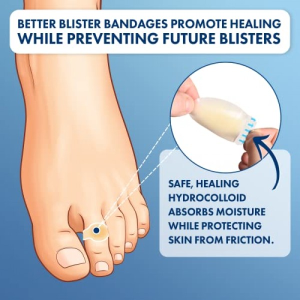Dr. Fredericks Original Better Blister Bandages - 10 ct Toe Pack ...