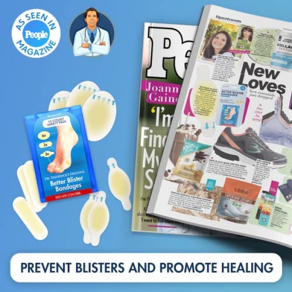 Dr. Fredericks Original Better Blister Bandages - 10 ct Toe Pack ...