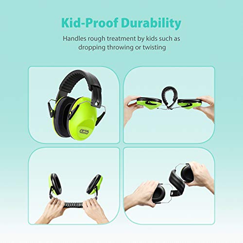 Dr.meter Kids Protective Earmuffs with Noise Blocking Children Ear...