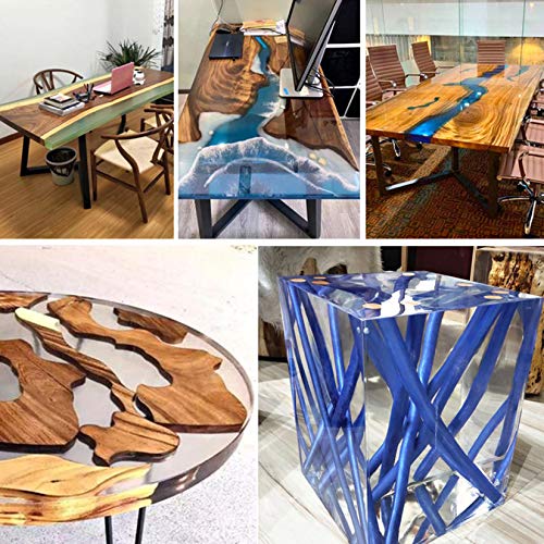 Crystal Clear Casting and Coating Epoxy Resin Kit for Craft, Jewel...