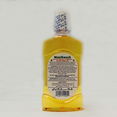 Dr. Tichenors All Natural Peppermint Mouthwash, 16 oz Pack of 2