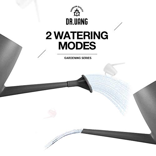 DR.UANG Watering Can for Indoor House Plants Long Spout with Detac...