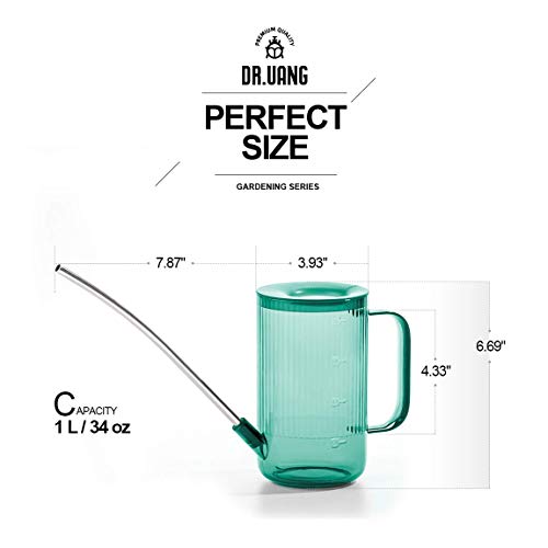 DR.UANG Watering Can for Indoor Plants with Long Spout Stainless S...