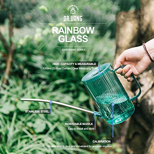 DR.UANG Watering Can for Indoor Plants with Long Spout Stainless S...
