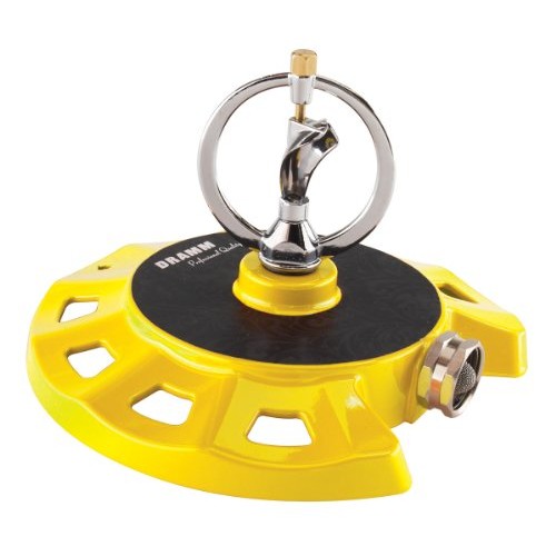 Dramm 15073 ColorStorm Spinning Sprinkler, Yellow