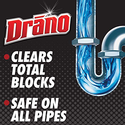 Drano Gel Drain Clog Remover and Cleaner 16oz and Snake Plus Tool ...