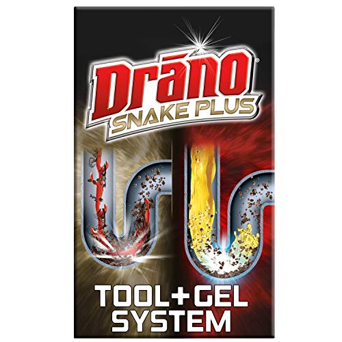 Drano Gel Drain Clog Remover and Cleaner 16oz and Snake Plus Tool ...