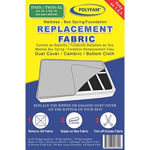 Bed Dust Cover – Cambric – Bottom Cloth/Replacement Fabric for Und...