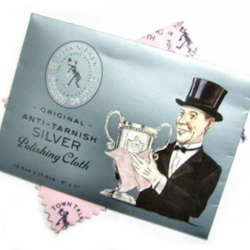 Dreambell 1 pc Town Talk Silver Polishing Cloth 125mm x 175mm