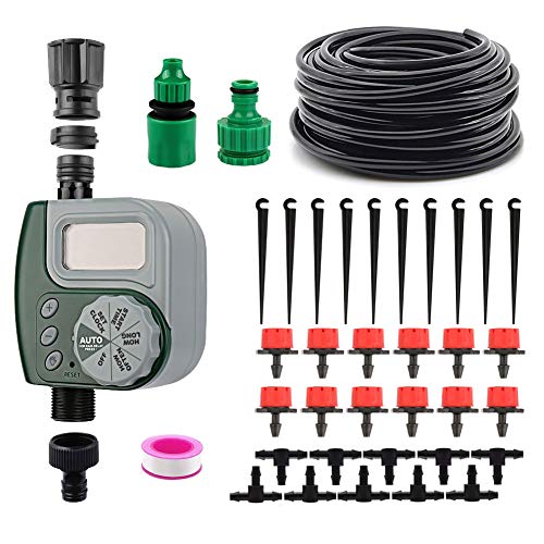 DricRoda Automatic Watering System with Digital Timer, Drip Irriga...
