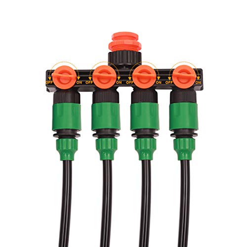 DricRoda Drip Irrigation Kits, 131ft Irrigation Set DIY Micro Auto...