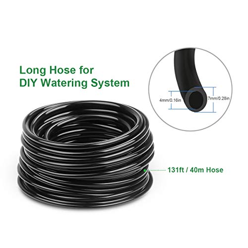DricRoda Drip Irrigation Kits, 131ft Irrigation Set DIY Micro Auto...