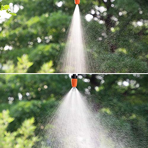 DricRoda Flower Watering System, 66ft Drip Irrigation Kits DIY Sav...