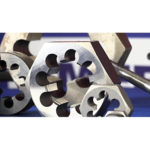 Drill America m14 X 1.5 Carbon Steel Hex Rethreading Die, DWT Series