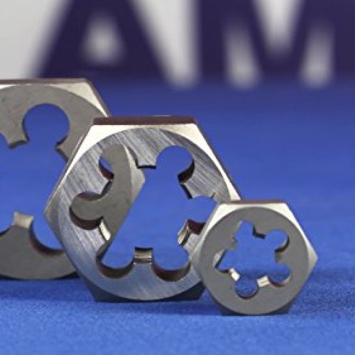 Drill America m14 X 1.5 Carbon Steel Hex Rethreading Die, DWT Series