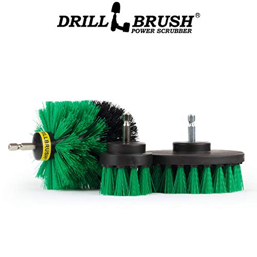 Drillbrush Green Kitchen Cleaning Drill Brushes - Stainless Steel ...