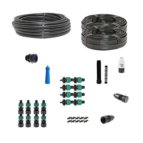 Drip Tape Irrigation Kit for Row Crops & Gardens Deluxe Size