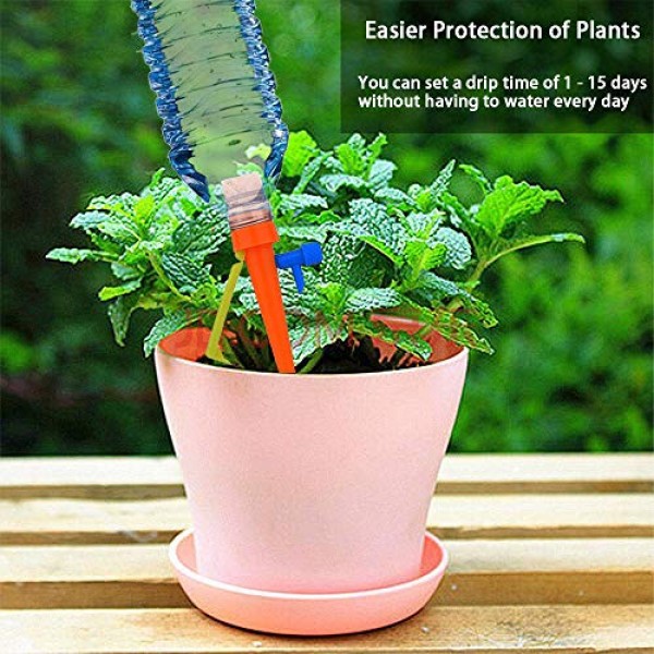 Upgraded Version 15 Pcs Plant Watering Devices, Automatic Pla...