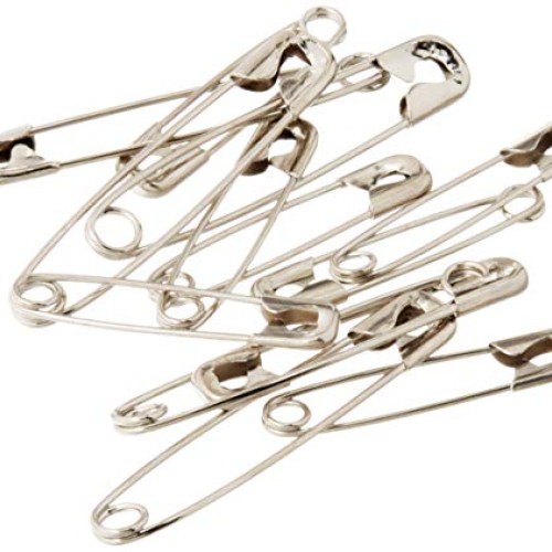 Dritz 1472 Safety Pins, Size 1 & 2 200-Count