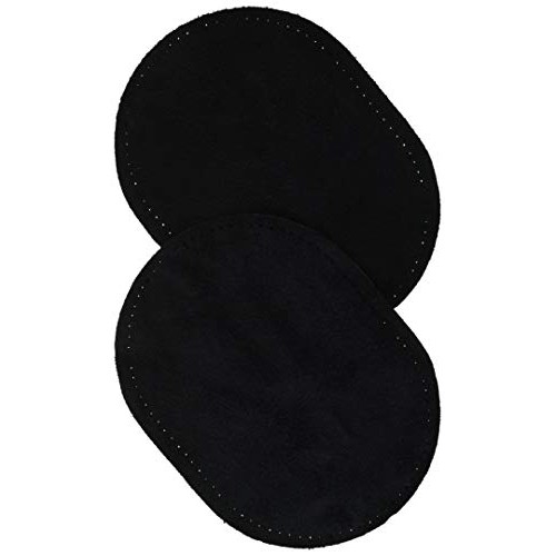 Dritz 55230-1 Suede Elbow Patches, Black, 4-3/4 x 6-1/2-Inch 2-Co...