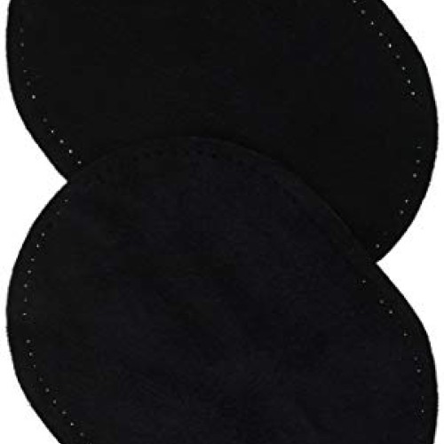 Dritz 55230-1 Suede Elbow Patches, Black, 4-3/4 x 6-1/2-Inch 2-Co...
