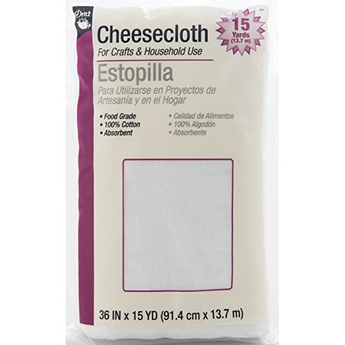 Dritz 591 Cheesecloth, Food Grade #10, 36-Inch x 15-Yards