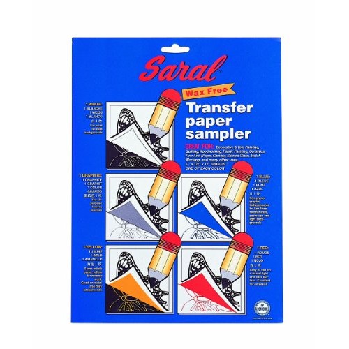 Dritz Notions DRISRL10 Saral Assorted Tracing Paper, 8 1/2 x 11 ...