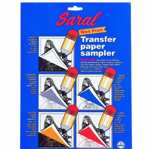 Dritz Notions DRISRL10 Saral Assorted Tracing Paper, 8 1/2 x 11 ...