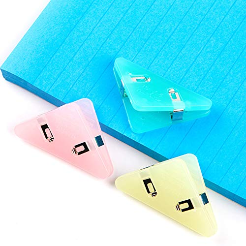 DSstyles File 40 Pages Corner Paper Clip Clamp 90 Degree Right Ang...